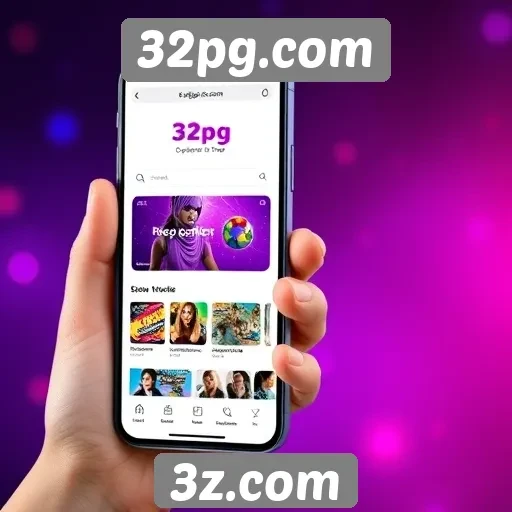 Desempenho de 32pg.com em dispositivos móveis